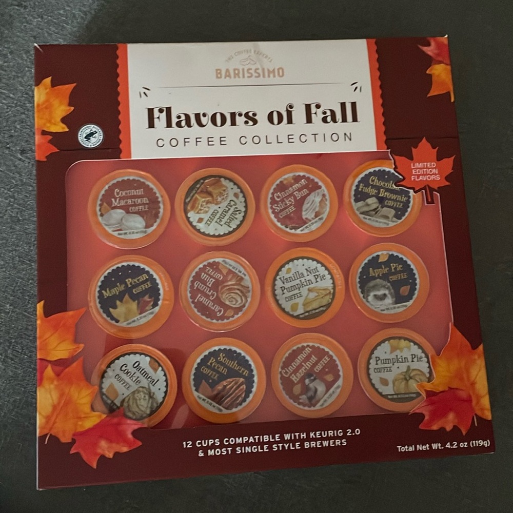 Barissimo Flavors of Fall single Serve Coffee Cup Keurig & single serve brewers